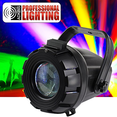 0619159942873 - MICRO MOONFLOWER LED DJ LIGHTING EFFECT - TWICE AS BRIGHT AS THE ADJ MICRO MOON. ADKINS PROFESSIONAL LIGHTING