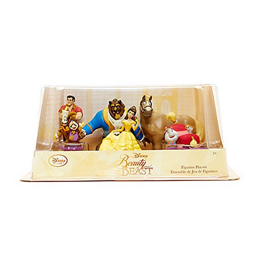 0619219279260 - DISNEY STORE BEAUTY AND THE BEAST FIGURE PLAY SET ~ 6 PIECE