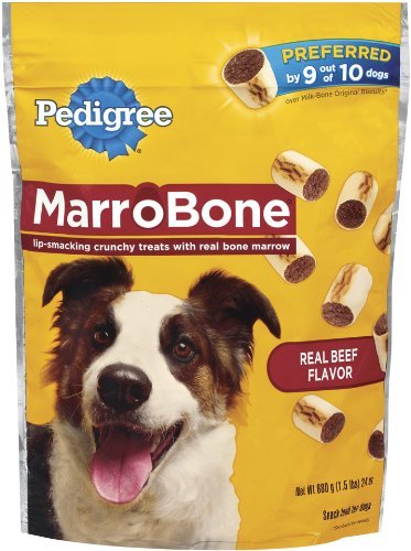6195719820880 - PEDIGREE DOG FOOD 24OZ MARROBONE TREATS (6-PACKS)