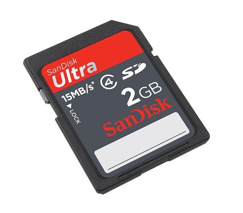 0619659018740 - SANDISK ULTRA 2 GB SD FLASH MEMORY CARD 15MB/S SDSDH-002G-U46