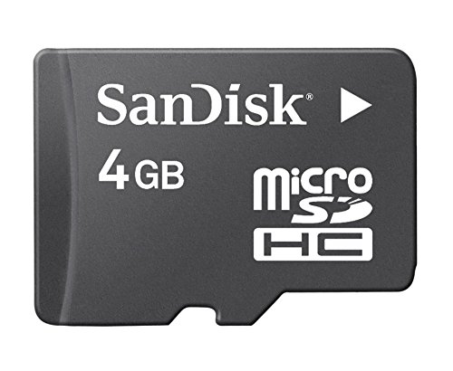 0619659033477 - SANDISK 4GB MICROSDHC MEMORY CARD WITH SD ADAPTER