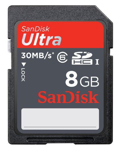 0619659034337 - SDSDH-008G-U46 SANDISK ULTRA 8GB SDHC CLASS 6 FLASH MEMORY CARD