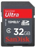 0619659043452 - SANDISK ULTRA 32GB SDHC CLASS 6 FLASH MEMORY CARD SPEED UP TO 30MB/S- SDSDH-032G-U46