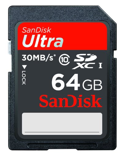 0619659077754 - SANDISK ULTRA 64GB SDXC CLASS 10/UHS-1 FLASH MEMORY CARD SPEED UP TO 30MB/S- SDSDU-064G-U46 (LABEL MAY CHANGE)