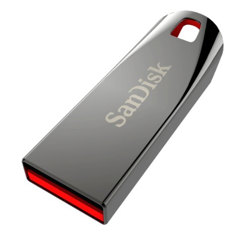 6196591008656 - SANDISK 64GB CRUZER FORCE USB 2.0 FLASH DRIVE, GRAY METAL