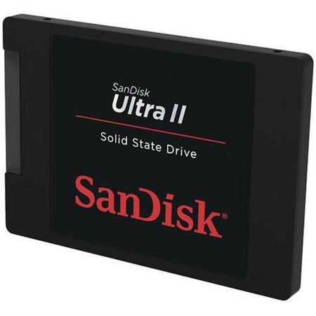 0619659112196 - SANDISK ULTRA II 960GB SATA III 2.5-INCH 7MM HEIGHT SOLID STATE DRIVE (SSD) WITH READ UP TO 550MB/S- SDSSDHII-960G-G25