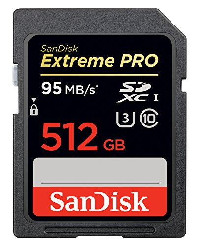 0619659121815 - SANDISK EXTREME PRO 512 GB SDHC UHS-I CARD (SDSDXPA-512G-G46)