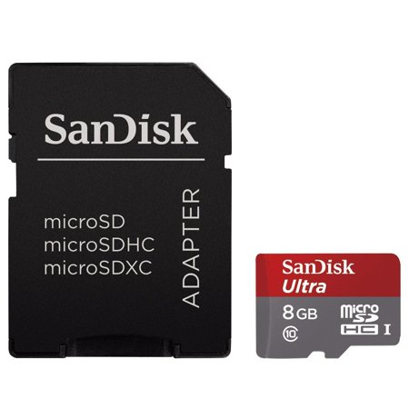 0619659123024 - SANDISK SDSDQUA--U46A 8GB MICRO SDHC