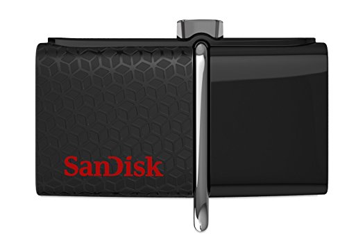 0619659123796 - SANDISK ULTRA 32GB USB 3.0 OTG FLASH DRIVE WITH MICRO USB CONNECTOR FOR ANDROID MOBILE DEVICES- SDDD2-032G-G46