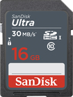 0619659127404 - SANDISK - 16GB ULTRA SDHC CLASS 10 UHS-1 MEMORY CARD - BLACK