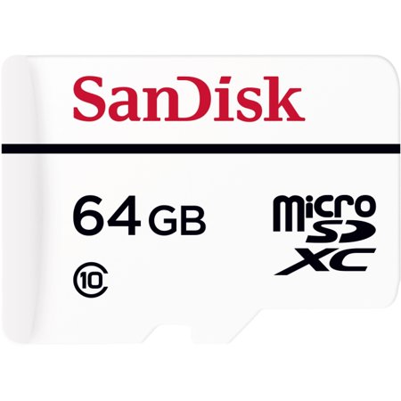 0619659128425 - SANDISK HIGH ENDURANCE VIDEO MONITORING CARD WITH ADAPTER 64GB (SDSDQQ-064G-G46A)