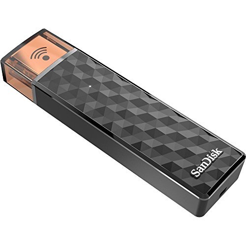 0619659130138 - SANDISK - CONNECT 16GB USB 2.0 TYPE A WIRELESS FLASH DRIVE - BLACK