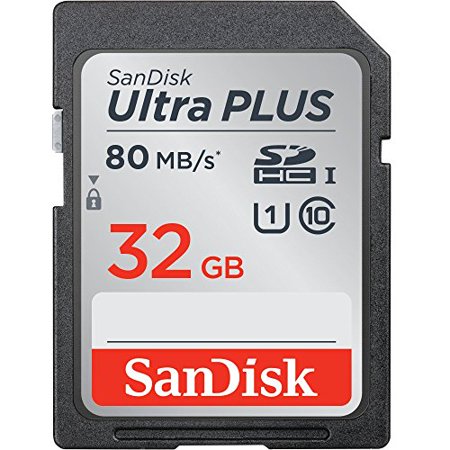 0619659137267 - SAN DISK ULTRA PLUS SDHC UHS - I CARD 32 GB SPEED UP TO 80 MB/S 533X