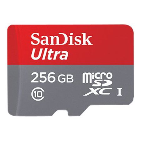 0619659143565 - SANDISK ULTRA 256 GB UP TO 95 MB/S CLASS 10 MICROSDXC MEMORY CARD INC SD ADAPTER