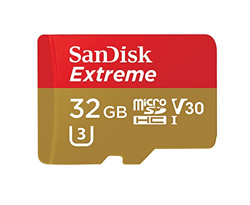 0619659147907 - SANDISK EXTREME 32GB MICROSDHC UHS-I CARD WITH ADAPTER (SDSQXVF-032G-GN6MA)
