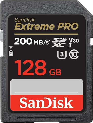 0619659188634 - SANDISK 128GB EXTREME PRO SDXC UHS-I MEMORY CARD - C10, U3, V30, 4K UHD, SD CARD - SDSDXXD-128G-GN4IN