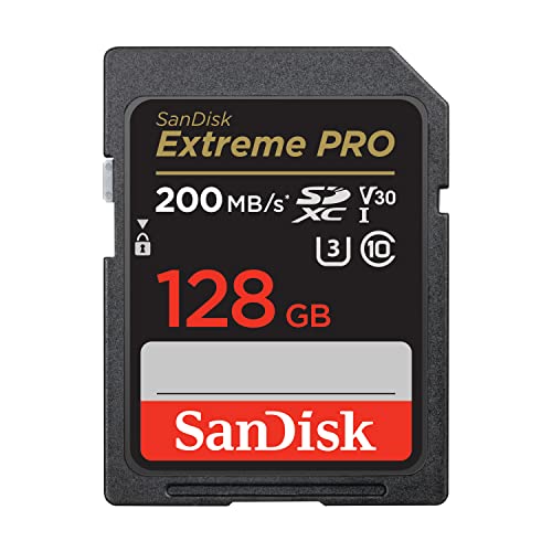 0619659189389 - SANDISK 128GB EXTREME PRO SDXC UHS-I MEMORY CARD - C10, U3, V30, 4K UHD, SD CARD - SDSDXXD-128G-GN4IN