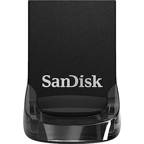 0619659198374 - SANDISK 512GB ULTRA FIT USB 3.2 GEN 1 FLASH DRIVE - UP TO 400MB/S, PLUG-AND-STAY DESIGN - SDCZ430-512G-GAM46, BLACK