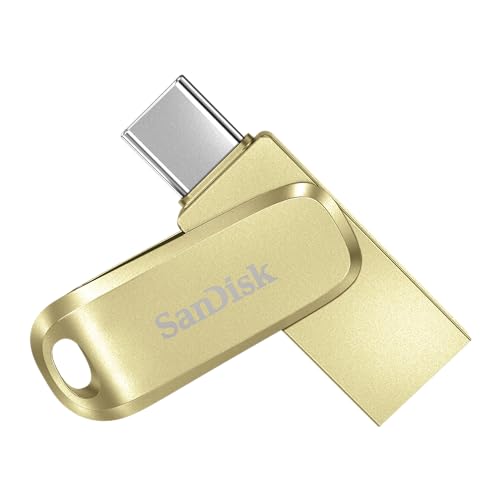 0619659199586 - SANDISK 256GB ULTRA DUAL DRIVE LUXE USB TYPE-C - UP TO 400MB/S - SDDDC4-256G-G46GD