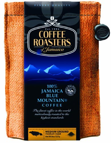 0619752101608 - JAMAICA BLUE MOUNTAIN COFFEE , CERTIFIED 100% PURE, ROASTED GROUND IN A 1LB SAC