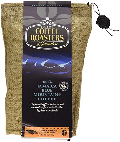 0619752101615 - COFFEE ROASTERS OF JAMAICA - 100% JAMAICA BLUE MOUNTAIN COFFEE (16OZ WHOLE BEANS)