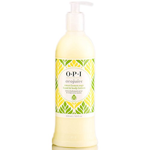 0619828106339 - OPI AVOJUICE SKIN QUENCHERS HAND & BODY LOTION - SWEET LEMON SAGE - 20 OZ