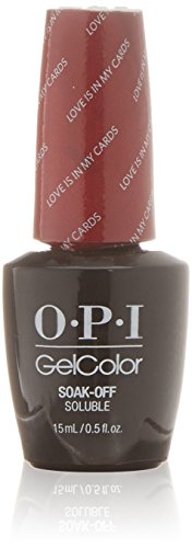 0619828118622 - OPI GELCOLOR SOAK-OFF GEL LACQUER 0.5OZ/15ML - STARLIGHT HOLIDAY 2015 COLLECTION (OPI HPG32 - LOVE IS IN MY CARDS)