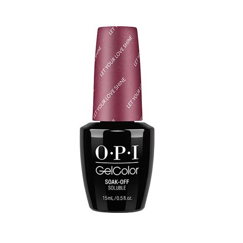 0619828118752 - OPI GELCOLOR SOAK-OFF GEL LACQUER 0.5OZ/15ML - STARLIGHT HOLIDAY 2015 COLLECTION (OPI HPG45 - LET YOUR LOVE SHINE)