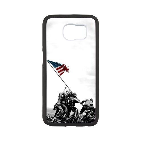 6199066938007 - GENERIC USMC MARINES SEMPER FI CAMOUFLAGE MARINE CORPS LOGO PLASTIC AND TPU CELL PHONE CASES FOR SAMSUNG GALAXY S6 EDGE CASE