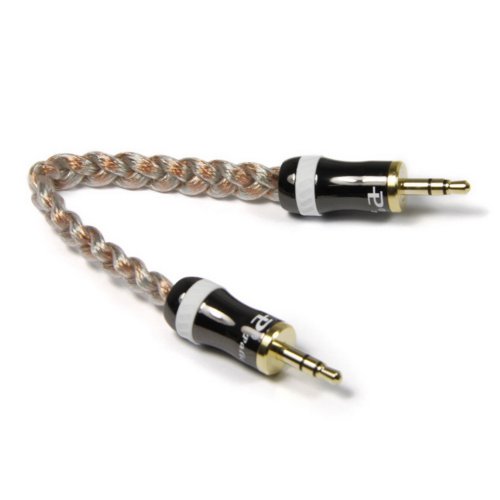 0620013014667 - ZY HIFI CABLE SILVER CABLE 3.5MM MALE TO MALE STEREO AUDIO CABLE FOR MP3/PC BAOLONG 3.5 STEREO ZY-007