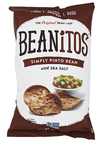 0620023157491 - BEANITOS - BEAN CHIPS SIMPLY PINTO BEAN WITH SEA SALT - 6 OZ (PACK OF 2)