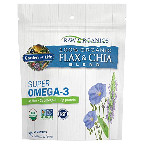 0620023166615 - GARDEN OF LIFE - REAL COLD MILLED RAW ORGANIC GOLDEN FLAX SEED & ORGANIC CHIA SE