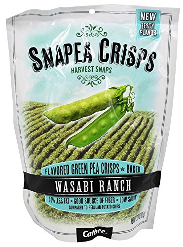 0620023169685 - HARVEST SNAPS - SNAPEA CRISPS WASABI RANCH - 3.3 OZ (PACK OF 3)