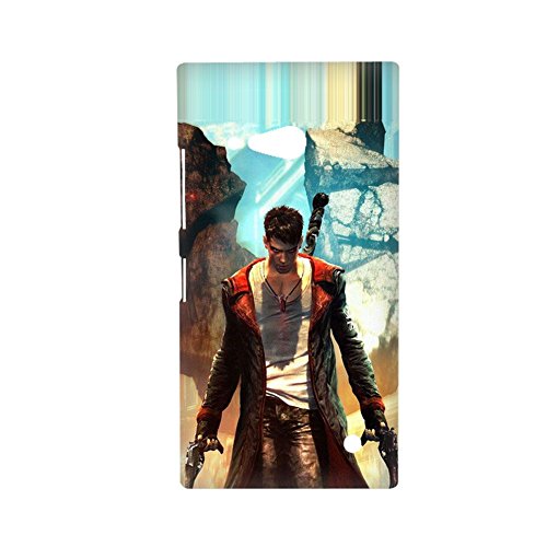 6200956020914 - GENERIC FOR MEN PRINT DEVIL MAY CRY PLASTIC SAFEGUARD SHELL FOR LUMIA570