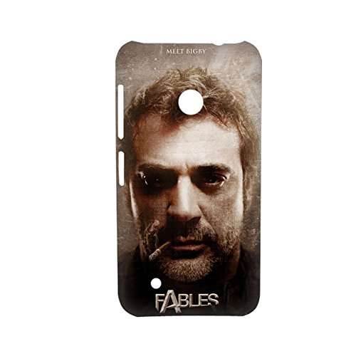 6200956324760 - GENERIC MEN LOVELINESS FOR LUMIA530 ABS CASE PRINTED FABLES BIGBY WOLF