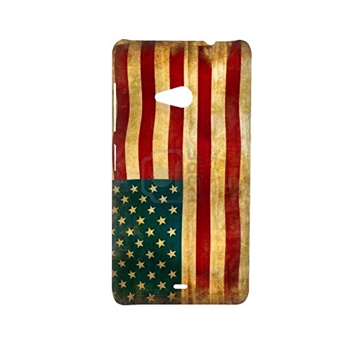 6200956696478 - GENERIC PHONE SHELL FOR LUMIA535 HAVE AMERICAN FLAG RIGID PLASTIC PERFECT FOR BOYS