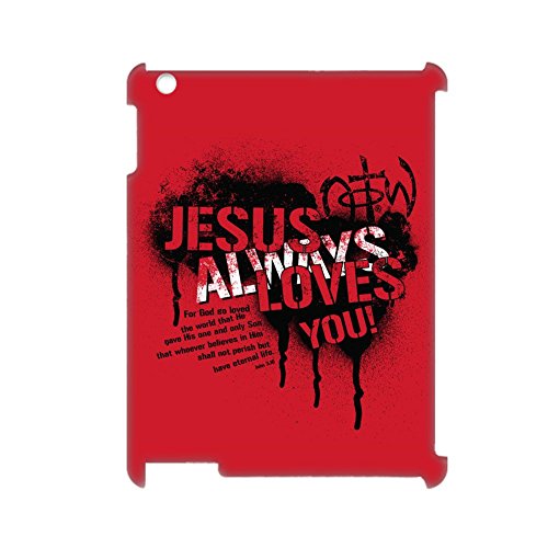 6200956780559 - GENERIC WOMON CASE PLASTIC WITH CHRISTIAN FOR IPAD 2 OR 3 OR 4 LOVELINESS