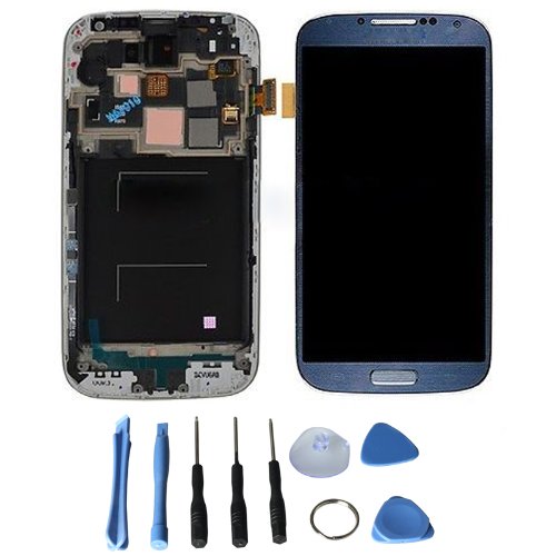 0620509557715 - GENERIC LCD SCREEN DISPLAY + DIGITIZER TOUCH & FRAME BEZEL FOR SAMSUNG GALAXY S4 IV I545 L720 R970 (BLACK)