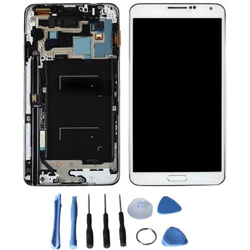 0620509586777 - LCD DISPLAY TOUCH SCREEN DIGITIZER ASSEMBLY FOR SAMSUNG GALAXY NOTE 3 N900V N900P + BEZEL FRAME + FREE TOOLS