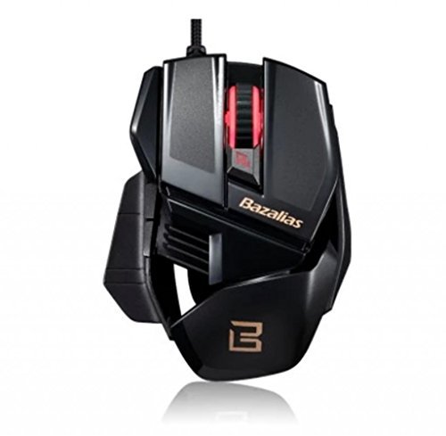6205285307729 - BAZALIAS 3200 DPI 7 BUTTON LED OPTICAL USB WIRED GAMING MOUSE MICE FOR PRO GAMER