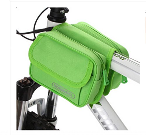 6205285376541 - CRAZY SHOPPING BICYCLE CYCLING BIKE FRAME PANNIER BAG SADDLE BAG RACK TOP TUBE BAG DOUBLE SIDE BAG LARGE CAPACITY. THE VARIETY CAN BE PUT IN TO CARRY THINGS.