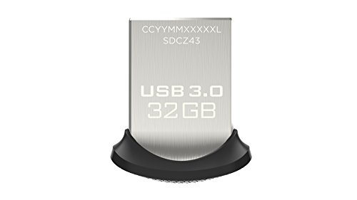 6209818223517 - SANDISK ULTRA FIT 32GB USB 3.0 FLASH DRIVE (SDCZ43-032G-G46)