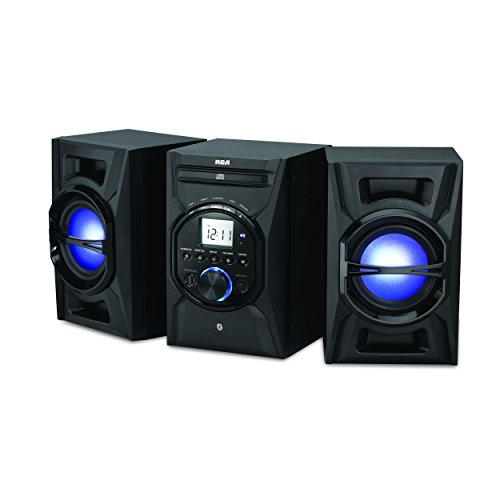 0062118436973 - RCA RS3697B CD MINI SYSTEM WITH BLUETOOTH