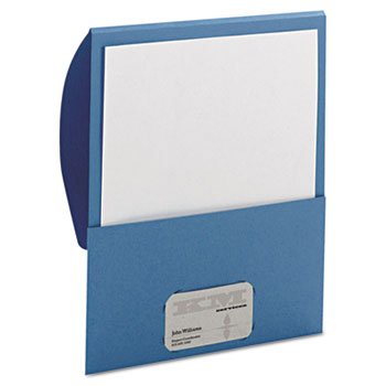 6213759942529 - SMEAD TEXTURED STACKIT FOLDERS, LETTER SIZE, BLUE, 10/PACK