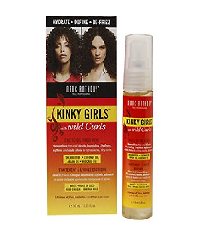 0621732530100 - MARC ANTHONY KINKY GIRLS WITH WILD CURLS EXOTIC OIL HAIR TREATMENT, 1.69 FL OZ