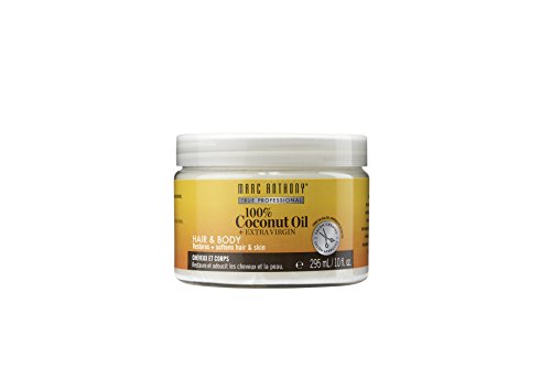 0621732531336 - MARC ANTHONY 100% COCONUT OIL + EXTRA VIRGIN 100% COCONUT OIL + EXTRA VIRGIN HAIR AND BODY 10 OUNCE TUB, LIGHTWEIGHT HYDRATION FOR HAIR AND SKIN