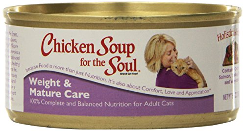 0622013154633 - CHICKEN SOUP FOR THE CAT LOVER'S SOUL CANNED FOOD FOR ADULT CATS, LIGHT CHICKEN FORMULA (PACK OF 24, 5.5 OUNCE CANS)