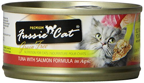 0622013157726 - FUSSIE CAT PREMIUM TUNA WITH SALMON CANNED CAT FOOD - 24 - 2.82-OZ. CANS