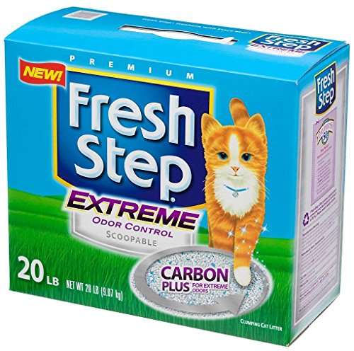0622013163413 - FRESH STEP EXTREME ODOR CONTROL, SCENTED SCOOPABLE CAT LITTER, 20 POUNDS (PRODUCT MAY VARY)