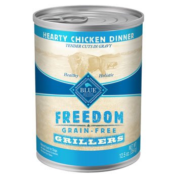 0622013215761 - BLUE BUFFALO FREEDOM GRAIN FREE CHICKEN GRILLERS CANNED DOG FOOD 12.5 OZ. CASE OF 12
